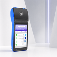 Machine de paiement mobile Aisino Free SDK Android 10 Qr NFC EDC, écran 5,5 pouces, 4G WiFi BLE, système POS Android portable