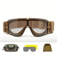 Yijia Airsoft verre régulateur lunettes Ski Snowboard vélo Sport lunettes lunettes de Vision nocturne à vendre tir verre pour les yeux