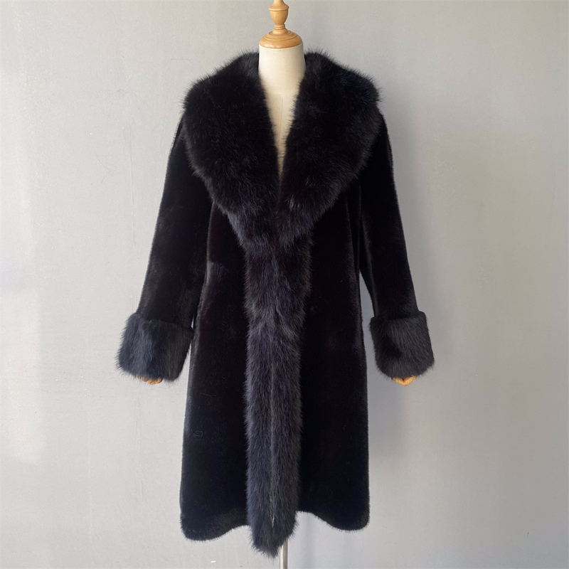 2024 Casual Breathable Faux Fur Coat
