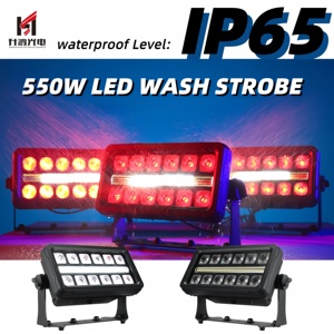 Nuevo diseño de luz estroboscópica de lavado LED para exteriores 12*20W LED de alta potencia (4 en 1 RGBW)+ 312*1W LED blanco IP65 luz teñida impermeable - Product Image 3