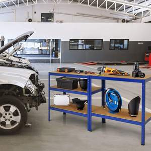 Estantería Metálica, Estantería Ligera Apilable, Estanterías para Apilar Mercancías, Estantería Galvanizada Anticorrosión, Estantería para Exhibición de Herramientas - Product Image 6