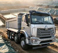 Truk Dump SINOTRUCK HOWO NX 8x4 Bekas 351-450HP Mesin >8L untuk Tambang, Bendungan, Tambang Batu, Transportasi Perkotaan