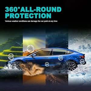 Película Protectora de Pintura para Automóvil de TPU Precortada de 8.5 Mil para Tesla Model Y 2017-2024, Película Transparente Mate Protectora Contra Rayones - Product Image 6