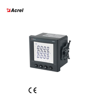 Compteur d'énergie triphasé programmable Acrel AMC72L-AI3 avec écran LCD, haute précision et communication RS485 Modbus-RTU