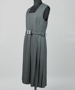 Robes décontractées sans manches et sans bretelles à col carré pour femmes, uniformes scolaires, coupe régulière, lavables - Product Image 5