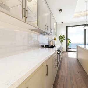 Losas de Cuarzo Oasis – Piedra Sintética Premium para Encimeras de Cocina y Pisos - Product Image 1