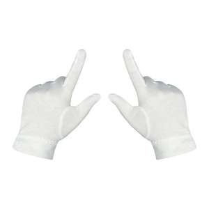 Gants de couture en coton et polyester, à revers élastique, absorbants, respectueux de la peau, pour l'emballage de vêtements - Product Image 4