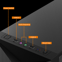Boîtier Mini ATX de Bureau SNOWMAN : Nouvelle Tendance, Haute Qualité, Idéal pour le Gaming et le Bureau - Vente Flash Usine