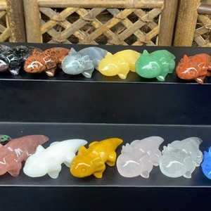 Venta al por mayor de tallas de animales de cristal de alta calidad <span class=keywords><strong>salamandra</strong></span> <span class=keywords><strong>gigante</strong></span> para la decoración del hogar - Product Image 6