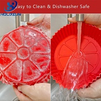 Moule à gâteau rond en silicone arc-en-ciel de 7 pouces, réutilisable, antiadhésif, résistant à la chaleur, avec poignée, couleur personnalisée