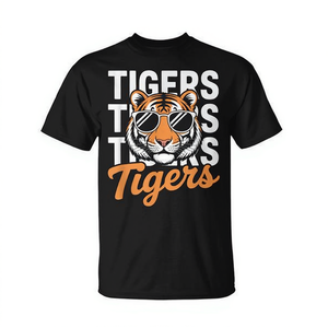 Camiseta Deportiva Inspiradora con Diseño Gráfico de Tigres para Fanáticos del Deporte - Product Image 2