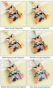 מותאם אישית קריקטורה חלב חיות תה בשקית boba charms תיק כלב מחמד תליון אביזרים אקריליים - Product Image 5