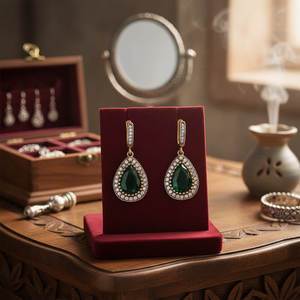 ใหม่แนวโน้มแท้ต่างหูตุรกีขายส่ง Handcrafted 925เงินสเตอร์ลิงผู้หญิงเครื่องประดับ - Product Image 3