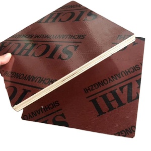 Panneaux <span class=keywords><strong>de</strong></span> construction en contreplaqué peuplier filmé 1220x2440x18mm, qualité supérieure E1, pour usage intérieur, 1 an <span class=keywords><strong>de</strong></span> garantie - Product Image 1