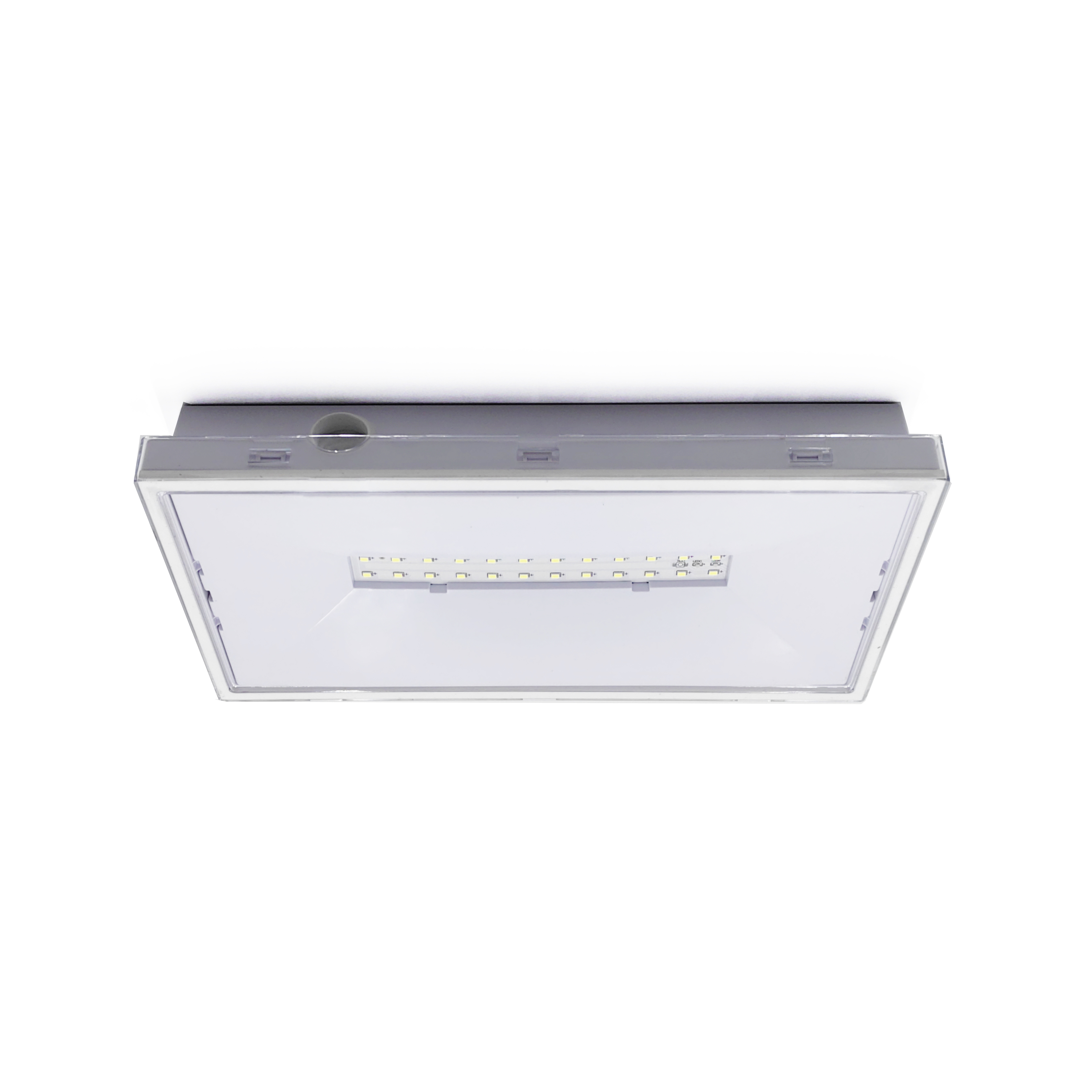 New IP65 Waterproof Non-maintained Surface Ceiling ABS Housing With PC Cover Rechargeable Battery Emergency Bulkhead LED Light