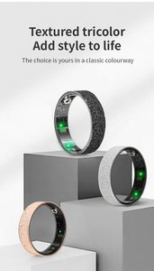 V3 Anneau intelligent givré transfrontalier Style simple Bracelet <span class=keywords><strong>de</strong></span> couple Fréquence cardiaque Oxygène sanguin Sommeil Détecteur d'humeur Contrô<span class=keywords><strong>le</strong></span> par application Android - Product Image 2