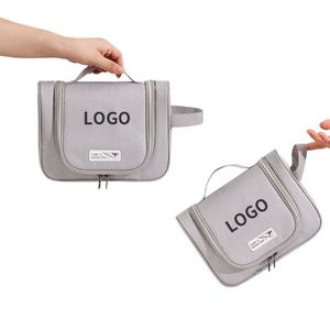 Sac de toilette portable à suspendre avec fermeture auto-agrippante, personnalisé pour hommes et femmes, pour le rangement à domicile - Product Image 1