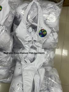 2025 <span class=keywords><strong>sexy</strong></span> một mảnh đồ bơi phụ nữ cô gái hot thong Bikini cao cắt đẩy lên đồ bơi Cutout chéo tắm phù hợp với - Product Image 6