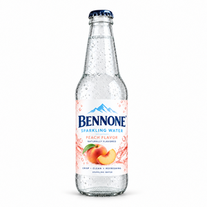 Bevanda Gassata Senza Zucchero al Gusto Arancia Rossa e Pesca 300ml in Bottiglia di Vetro con Certificato di Esportazione - Product Image 3