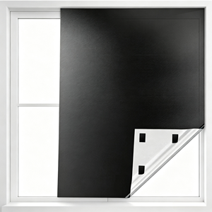 Panneau occultant réutilisable 145*200cm en tissu Oxford 420D, personnalisable, pour fenêtre à battant, moderne - Product Image 1
