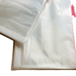 Bonne qualité 80 microns 234x303 étanche Surface lisse Transparent couleur claire A4 taille 11 trous protecteurs de feuille - Product Image 6