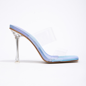 Yaz yeni balık ağzı kadın sandalet seksi şarap bardağı topuk yüksek topuklu - Product Image 1