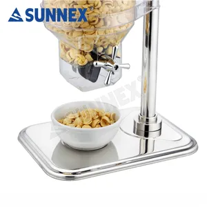 Sunnex snacks nuts cereal single dispenser food display