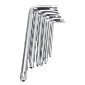 T30 T20 T25 T10 T15 DIY Metric đôi End Torx tuốc nơ vít allen key cờ lê mini cờ lê công cụ phần cứng - Product Image 4