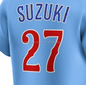 Prêt à Expédier Shota Imanaga Blanc Meilleure Qualité Maillot de Baseball Cousu - Product Image 4