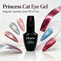 Gel magnétique pour les yeux de chat Princess sans TPO |   Vernis à ongles Mixcoco Soak Off UV LED 15ml