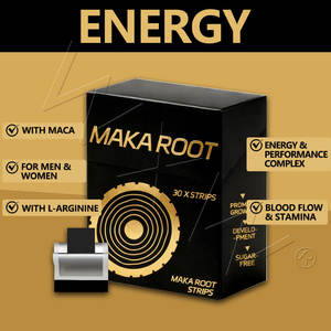 Strip Oral Akar Maca Berkualitas Tinggi, Strip Oral Metabolisme Energi, Suplemen Larut Alami untuk Energi - Product Image 4
