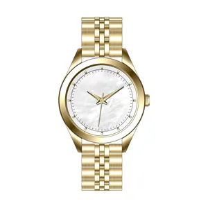 Hot Sales Vintage Women Retro Watches Custom Logo 5ATM Waterproof Fashion Quartz Watch For Ladies