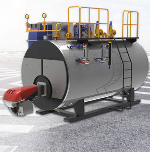 WNS serie 1-20 t/h basso NOx <span class=keywords><strong>condensazione</strong></span> caldaia a vapore, olio/Gas alimentato ad alta efficienza di risparmio energetico - Product Image 2