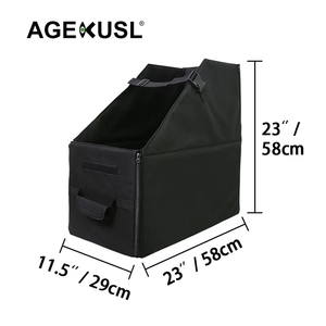 AGEKUSL Caja de Transporte Plegable <span class=keywords><strong>para</strong></span> Bicicleta, <span class=keywords><strong>Bolsa</strong></span> de Almacenamiento <span class=keywords><strong>para</strong></span> Bicicleta Plegable, <span class=keywords><strong>para</strong></span> Maletero de <span class=keywords><strong>Brompton</strong></span> - Product Image 4