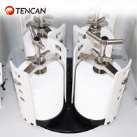 Molino de bolas planetario de laboratorio Tencan 220V 4L para procesamiento de materiales semiconductores de cerámica electrónica en polvo dieléctrico MLCC