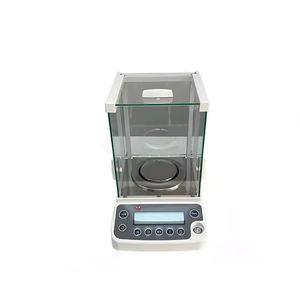 Hassas dijital elektronik Lab denge 500g analitik kapasite 300g & 100g ölçekler 1mg & 0.0001g okunabilirlik - Product Image 1