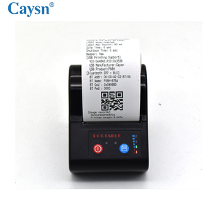 58Mm Mini Máy In Xách Tay Máy In Hóa Đơn Nhiệt Với Pin Tiện Dụng Máy In Nhãn Hỗ Trợ 3 Inch Giấy Cuộn - Product Image 4