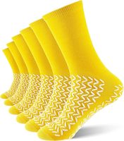 Chaussettes antidérapantes à pois double face pour personnes âgées, prévention des chutes, respirantes et écologiques, vente en gros usine
