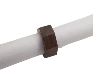 Anneau de serviette en bois naturel fait maison, dernier Style, pour Restaurant, hôtel, maison, fêtes de mariage, anneau de serviette pour accessoires de décoration - Product Image 6