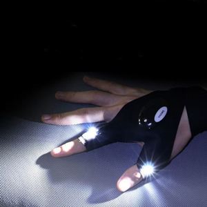 Guantes Luminosos LED de Diseño Nuevo 2025, Herramienta para Exteriores, Pesca, Emergencias, Linterna Impermeable, Lámpara de Iluminación, Logotipo Personalizado - Product Image 2