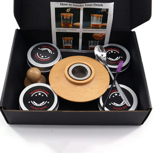 Kit para ahumar cócteles, whisky, campana de madera ahumada, ahumador para bebidas, cocina, <span class=keywords><strong>Bar</strong></span>, accesorios, herramientas, <span class=keywords><strong>bar</strong></span>, cóctel - Product Image 6