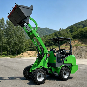 Cargador Eléctrico con Envío Gratuito, Cargador Compacto de Ruedas Eléctrico, Mini Cargador Frontal Articulado para Manejo de Materiales en Múltiples Terrenos - Product Image 1