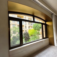 Panel Dekorasi Trim Logam Stainless Steel untuk Kusen Jendela Hotel Apartemen Gedung Perkantoran Villa Fasad