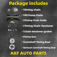 13506-37060 13050-37012 Car Engine 6ZR Auto Engine Systems Timing Chain Kit with Camshaft Timing Gear for Toyota RAV4 WISH 2.0L