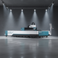 Produit économique LXSHOW LXX4015FC, peut être utilisé pour couper l'acier au carbone, machine de découpe laser de métal, grand format 4000 mm * 1500 mm