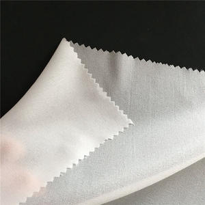 Meilleure vente 80gsm tissu de fusion élastique fusible sergé tissage tissé interlignage 80 costumes de veste d'interlignage sur mesure tissés - Product Image 4