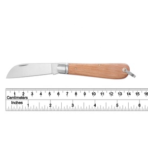 Lame en pied <span class=keywords><strong>de</strong></span> mouton <span class=keywords><strong>de</strong></span> 2.48 pouces Style français traditionnel clou Nick manche en hêtre ouvert couteau <span class=keywords><strong>de</strong></span> <span class=keywords><strong>marin</strong></span> <span class=keywords><strong>de</strong></span> petite taille avec boucle <span class=keywords><strong>de</strong></span> suspension - Product Image 4
