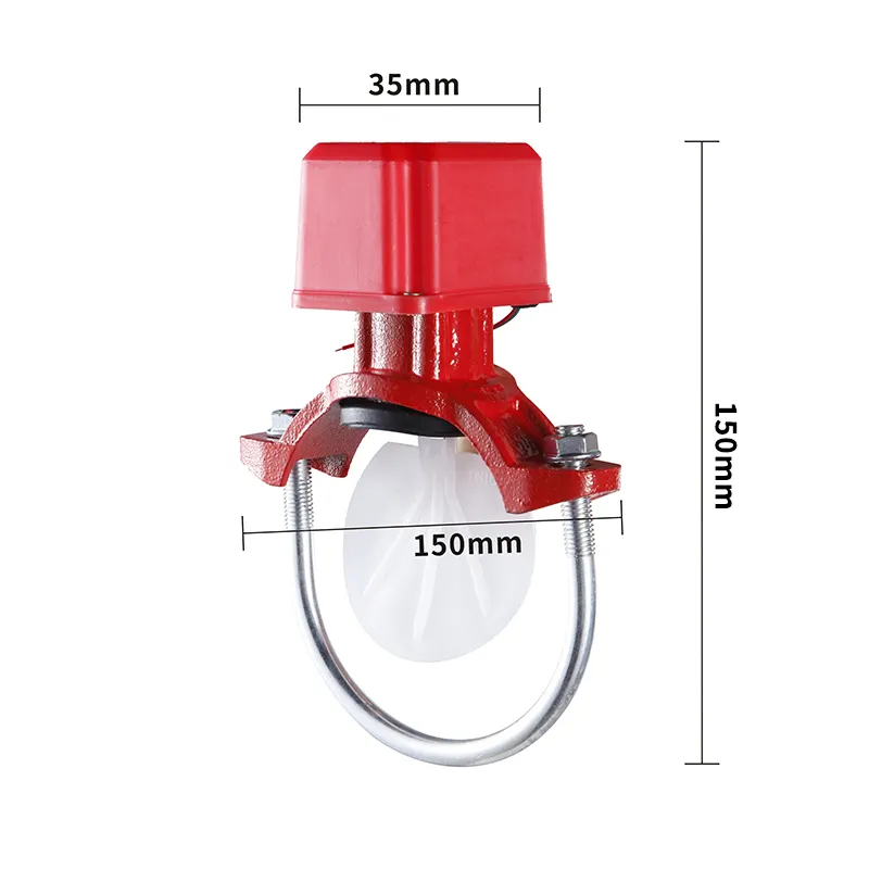 Fire saddle water flow indicator Water flow indicator Fire flow switch