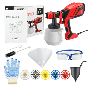 Prise professionnelle dans la capacité du <span class=keywords><strong>pistolet</strong></span> de pulvérisation <span class=keywords><strong>électrique</strong></span> 1200ml pour la Machine de peinture en aérosol de <span class=keywords><strong>vernis</strong></span> de peinture d'émulsion de peinture - Product Image 6