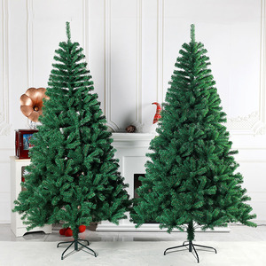 <span class=keywords><strong>Sapin</strong></span> de Noël en PVC en gros, équipé de feuilles de pin vertes, idéal pour la décoration de fêtes, de maisons et de bureaux. Noël - Product Image 1
